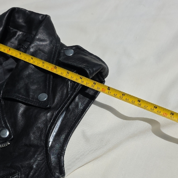 BLK DNM Black Leather Jacket - Picture 11 of 16